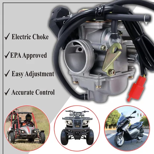 Miniatura 2 de YERF DOG DOGG GY6 150 Carburador, 150 cc, para motocicletas y ciclomotores Go Kart