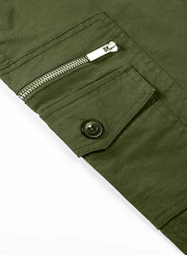 Miniatura 9 de JMIERR Mens Casual Cargo Pants Elastic Waist Drawstring Stretch Relaxed Fit Tactical Joggers Work Pants Multi Pockets