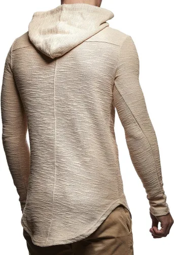 Miniatura 3 de LEIF NELSON Sudadera de gran tamaño con capucha LN6300 para hombre