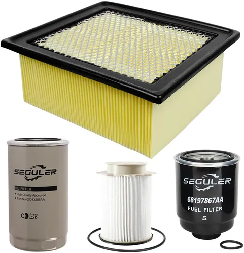 Kit de filtro diésel de 6.7 L - 68197867AA 68157291AA Filtro de combustible 5083285AA Aceite 53034051AB Filtro de aire Compatible con motores diésel