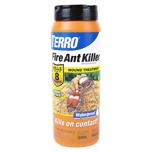 Terro T702 Fire Ant Killer - Asesino de hormigas al aire libre - Tratamiento impermeable para montículos de hormigas de fuego