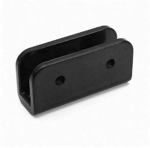 Miniatura 3 de 4 unids 2 vías pop-up gazebo reemplazo conector piezas de repuesto rectangular soporte conjunto negro