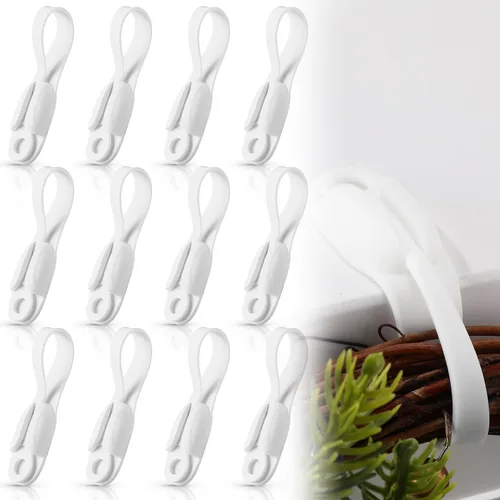 Miniatura 16 de Organizador de cables para electrodomésticos, organizador de silicona autoadhesivo para cocina, freidora de aire, tostadora, accesorios de Blanco