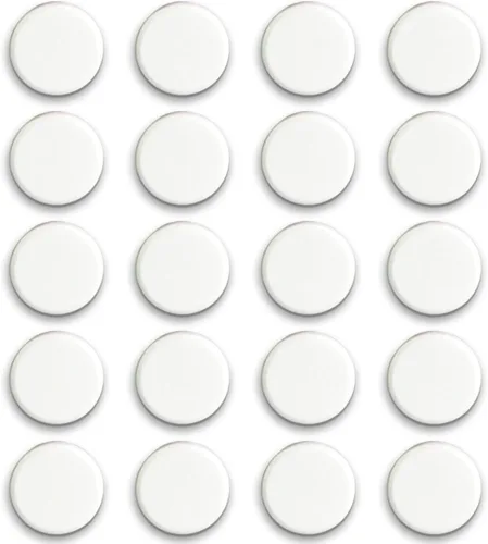Miniatura 25 de Qualsen Imanes para nevera, 20 imanes para refrigerador, pequeño imán para pizarra blanca, mini imán lindo para refrigerador, casillero, pizarra 10