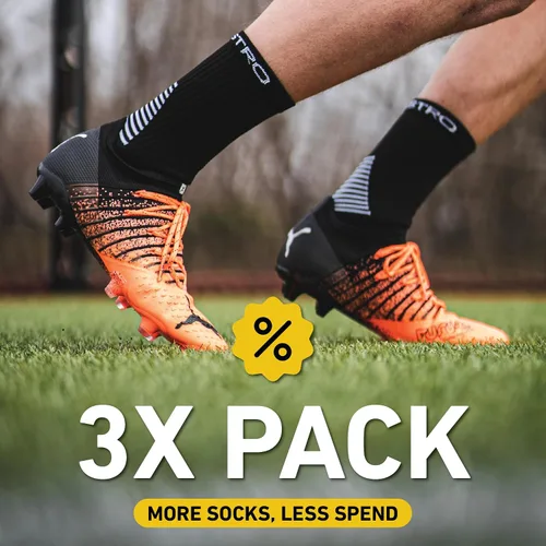 Miniatura 8 de Maestro - Calcetines de agarre de fútbol para hombres y mujeres con almohadillas antideslizantes, ideales para fútbol, baloncesto y deportes
