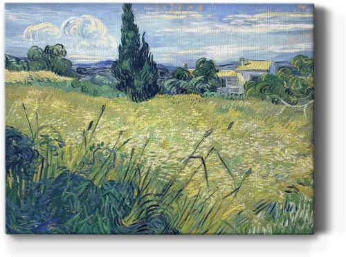 Miniatura 16 de Renditions Gallery Vincent Van Gogh Impreso Flores de almendra, famosa reproducción de pintura, lienzo de alta calidad envuelto en galería, listo