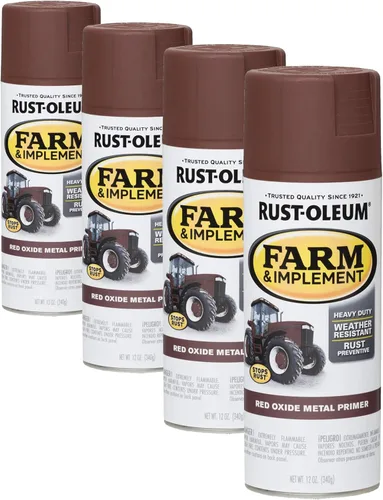 Miniatura 19 de Rust-Oleum 280131-6PK Pintura en aerosol para granjas e implementos, 12 onzas líquidas, color azul Ford, paquete de 6 Ford azul