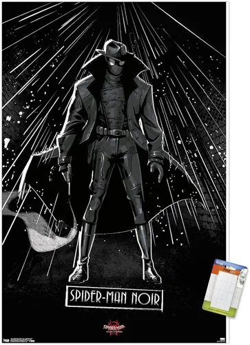 Miniatura 9 de Trends International Marvel Spider-Man - Póster de pared con texto en inglés "Into The Spider-Verse", de Spider-Man Noir, 14.725 x 22.375 pulgadas