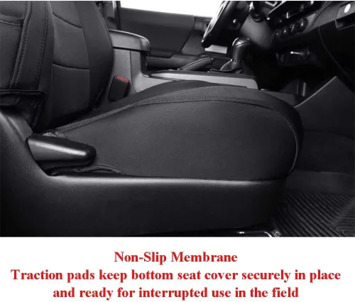 Miniatura 3 de EKR Sierra Fundas de asiento de automóvil ajuste personalizado para GMC Sierra 1500/2500/3500 (CrewCab) 2019-2026