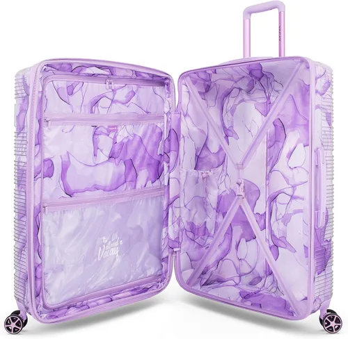 Miniatura 5 de Vacay Spotlight Clear Collections - Equipaje de rueda giratoria extensible y duro juego de 2 piezas 2028 campos de lavanda 2-Piece Set 2028