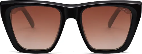 Miniatura 31 de SOJOS Fashion Oversized Square Cat Eye Polarized Sunglasses for Women Trendy Cateye Style Womens Sunglasses SJ2179
