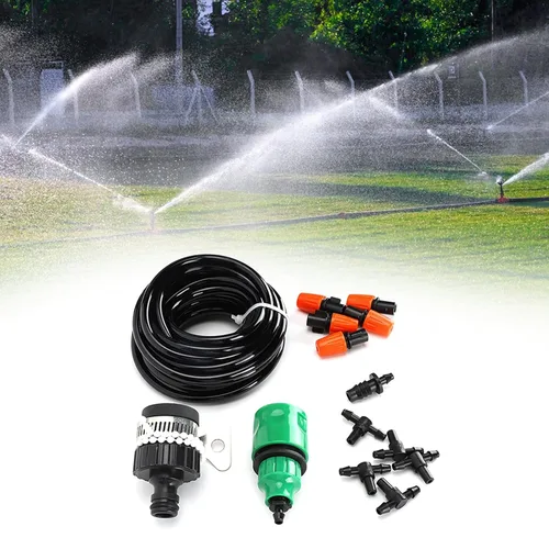 Miniatura 3 de Fydun Sistema automático de micro riego para plantas, accesorios para jardín, cama de flores, patio, césped, sistema de micro riego automático