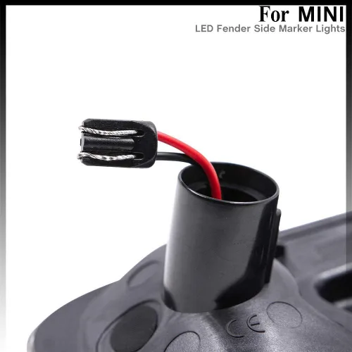 Miniatura 4 de Lente transparente ámbar dinámico Led Side Fender Marker Light para Mini Cooper F55 F56 F57 Led Señal de giro Sidemarker Lámparas OEM # 7298348
