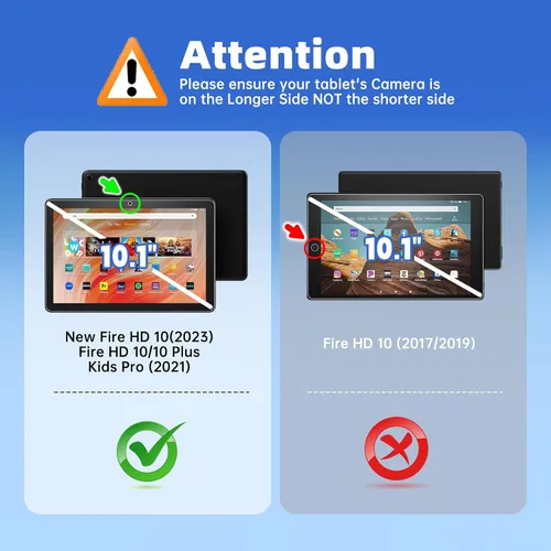 Miniatura 5 de Protector de pantalla para tableta Amazon Fire HD 10 Kids y Fire HD 10 Kids Pro de 10.1 pulgadas, Fire HD 10 (13ª/11ª generación)/Fire HD 10 Plus