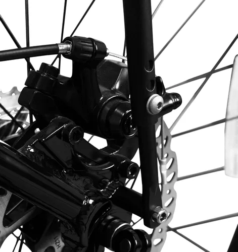 Miniatura 2 de Ibera Portabicicletas – Portabicicletas Touring Plus+ para freno de disco/soporte de freno sin disco, bicicletas de neumáticos gruesos, montado