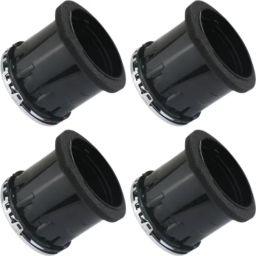 Miniatura 3 de TQPONLY Rejilla de ventilación del conducto de aire del calentador de AC del tablero (cromo y negro) Compatible con Ford F150 2004-2008/Lincoln Mark
