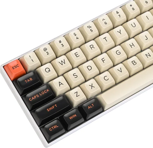 Miniatura 44 de GTSP 61 Teclas 60 Por Ciento, Teclas Ducky One 2 Mini para Teclado Mecánico Perfil OEM RGB PBT Set de Teclas con Extractor de Teclas para Cherry MX