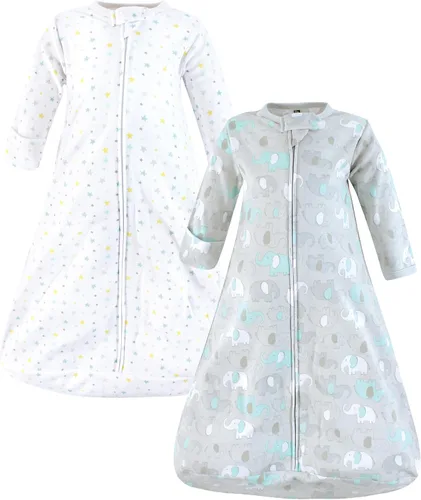 Miniatura 29 de Hudson Baby Saco de dormir unisex de algodón con manga larga para bebé, saco, manta Toile