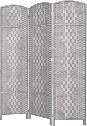 Miniatura 30 de HALLYBEE Separador de habitaciones, separadores de habitaciones y pantallas de privacidad plegables, pantalla de privacidad de 16 pulgadas, 3