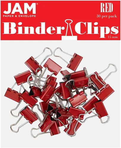 Miniatura 59 de Broches aprietapapeles JAM Paper®, Blanco
