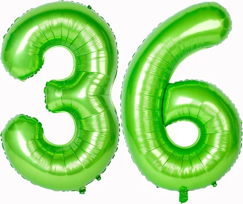 Miniatura 79 de Globo gigante de helio de 40 pulgadas, número 0 rojo, de poliéster, película de aluminio, 0-9, para niña y niño, autoinflable, dígito cero