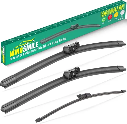 Miniatura 31 de Limpiaparabrisas de 26" 17" 12" para Honda CRV CR-V 2017 2018 2019 2020 2021 2022, juego premium de limpiaparabrisas para todas las estaciones