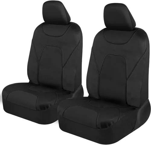 Miniatura 11 de Motor Trend AquaShield - Fundas impermeables para asiento delantero, fundas de asiento rosa para automóviles – Funda de neopreno para asientos