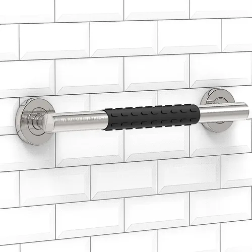 Miniatura 2 de Barra de seguridad para baño, ducha e inodoro para personas mayores y discapacitados, mango de asistencia de equilibrio de ayuda de movilidad