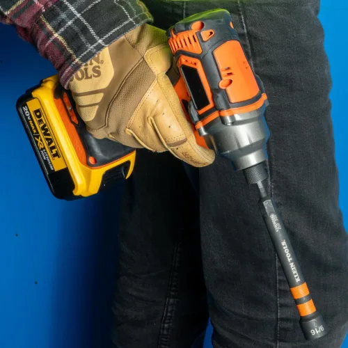 Miniatura 9 de KLEIN TOOLS 32950 Juego de destornillador de impacto con clasificación de trinquete, hueco, potencia magnética, con mango, codificado por color, 6
