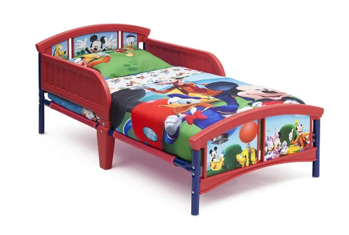 Miniatura 5 de Delta Children Cama de plástico para niños pequeños, Minnie Mouse de Disney