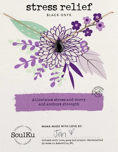 Miniatura 9 de SoulKu Collar hecho a mano, joyería de empoderamiento con cristal curativo, joyería inspiradora para mujeres, regalos para mamá y hermana, extensor