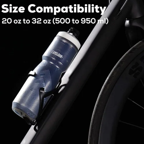 Miniatura 2 de corki Cycles Soporte para botella de agua para bicicleta, con carga lateral derecha, jaula para botella de agua para carretera, MTB, bicicleta