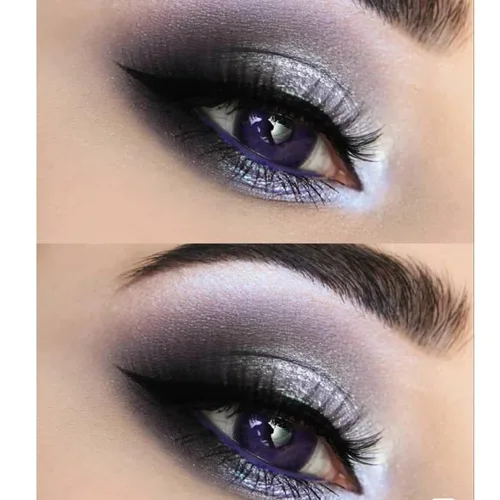 Miniatura 4 de Paleta de Sombras de Ojos Ahumadas de 12 Colores Maquillaje Natural Nude Mate Brillo Glitter Pigmento Set de Paleta de Sombras de Ojos Negra Color E