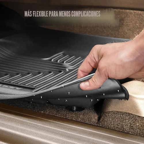 Miniatura 7 de Husky Liners alfombrillas Weatherbeater Compatible con Ford F-150 2015-2025 (incluye 2022-2025 Lightning) SUPERCREW CAB SOLO con alfombra y sin