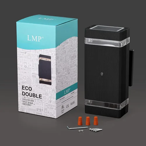 Miniatura 3 de LMP Iluminación exterior del anochecer al amanecer, accesorios de iluminación exterior LED de 5 W, aplique de pared impermeable IP65 para casa