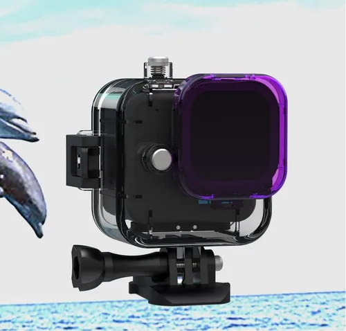 Miniatura 6 de Coyktonty - Funda impermeable para GoPro Hero11 Mini, color negro, 98.4 ft, accesorio de filmación subacuática con soporte y tornillos