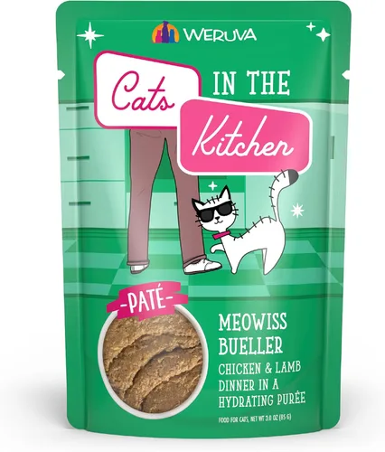 Miniatura 14 de Weruva Cats in The Kitchen Slide N' Serve - Bolsas de comida húmeda natural para gatos, Cat Times at Fridgemont, bolsa de 3 onzas (paquete de 12)