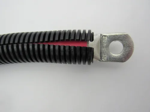 Miniatura 5 de Kit Custom Battery Cables fabricado en Estados Unidos compatible con Ford F250, F350, F450 Truck Excursion 7.3L Powerstroke Diesel 1987-1997