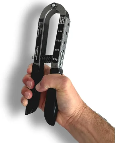 Miniatura 2 de Stovall - Entrenador de fuerza de agarre ajustable Ejercitador profesional de terapia física Ejercitador de mano de rehabilitación