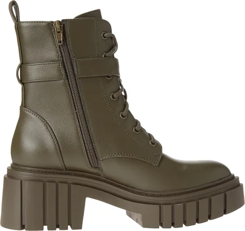 Miniatura 6 de The Drop Botas de combate con plataforma con cordones Koi para mujer
