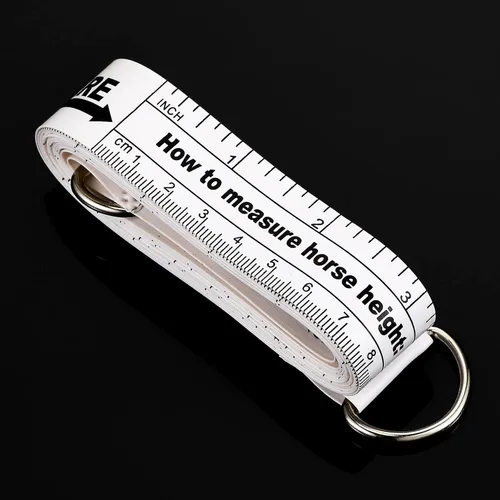 Konohan Cinta métrica de caballo para altura y peso, cinta multifuncional para peso de caballo, medición de peso portátil de PVC para caballos, 8.2