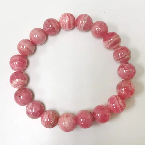 Miniatura 629 de Gem Avenue Handmade Round Bead Stretch Bracelet Unisex Natural Stone Beaded Jewelry for Men & Women, Elastic Wristband for Daily Wear