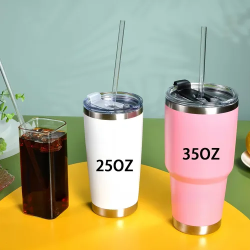 Miniatura 7 de Pajitas reutilizables de plástico largo y duro, popotes de repuesto transparentes para vasos de 16 onzas a 32 onzas, vasos, tarros Mason, Stanley