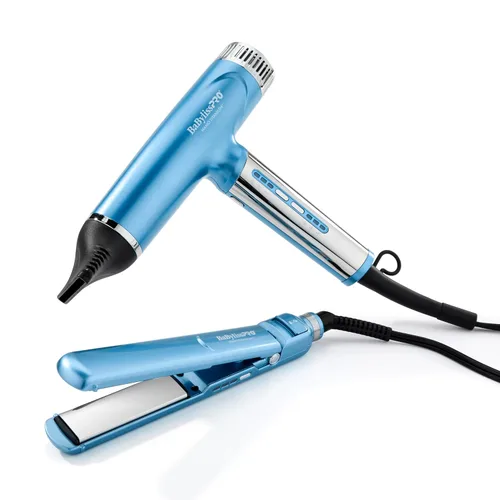 Miniatura 7 de BaBylissPRO Nano Titanium Professional Nano Light Ionic Dual-Voltage Lightweight Hair Dryer Azul