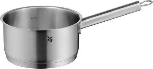 Miniatura 9 de WMF Comfort Line Advantage - Juego de cacerolas de inducción de 5 piezas con tapa de vidrio, acero inoxidable mate Cromargan, escala, apilable, sin