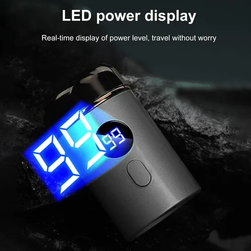 Miniatura 3 de Mini maquinilla de afeitar eléctrica recargable de cuerpo completo lavado de viaje de coche portátil maquinilla de afeitar