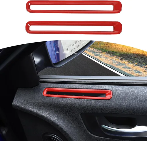 Miniatura 10 de RT-TCZ para rejillas de ventilación de aire acondicionado de puerta del cargador, cubierta decorativa para Dodge Charger 2011-2023, accesorios