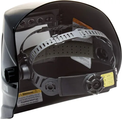 Miniatura 4 de Eastwood Casco para Soldar con Visor Grande, Oscurecimiento Automático, Máscara Ajustable con Banda Cómoda - L6700 Brillo negro