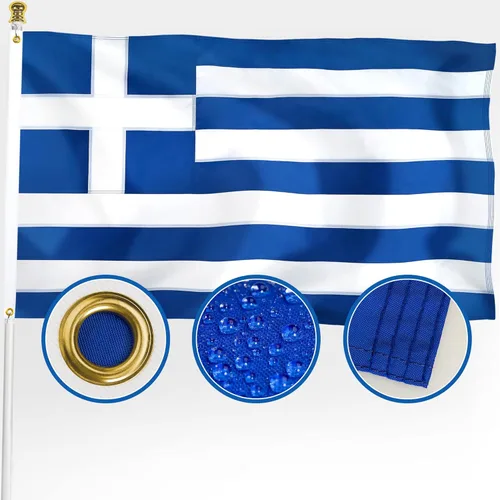 Miniatura 21 de XIFAN Bandera de Cuba Premium de 3 x 5 pies, para exteriores, grande, de doble cara, resistente, nailon 210D, estrella bordada, bandera de país