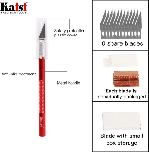 Miniatura 6 de Kaisi - Juego de 12 pinzas ESD de precisión, juego de pinzas antiestáticas de acero inoxidable, pinzas curvadas para manualidades, joyería